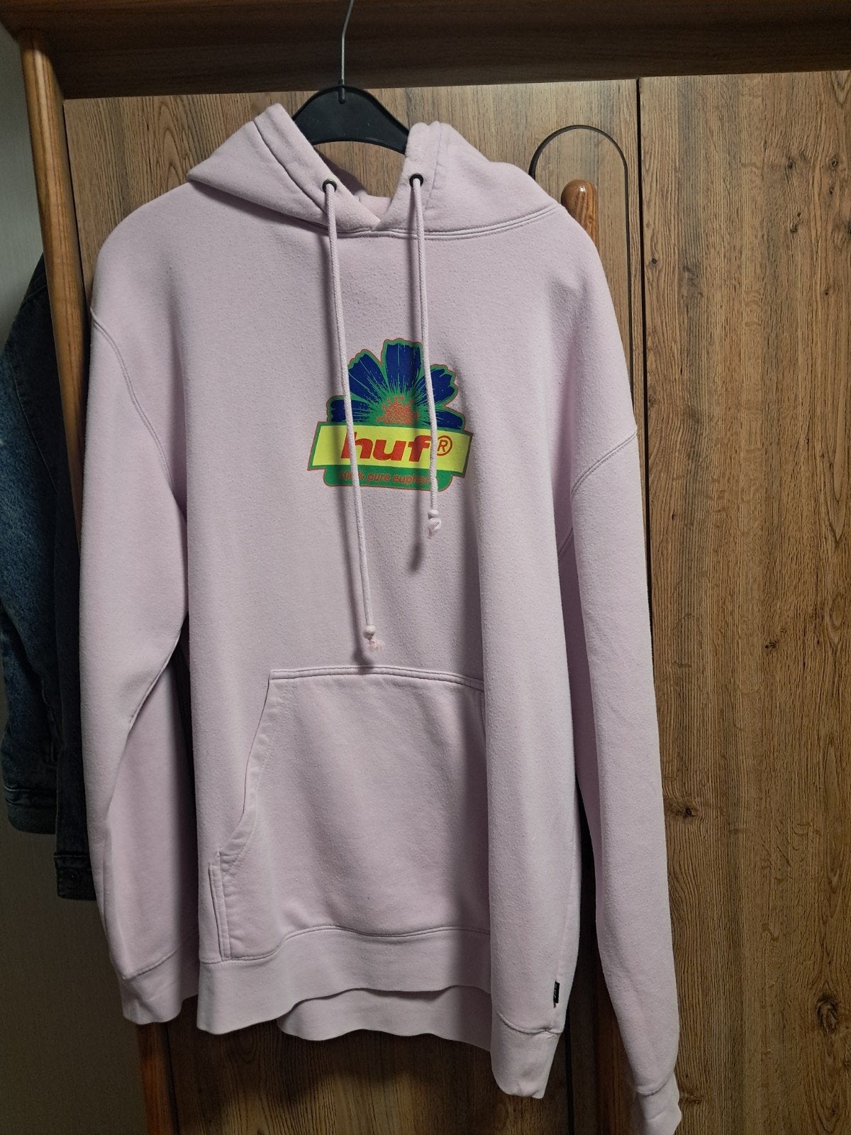 Roze Huf Hoodie, Vêtements | Hommes, Pulls & Vestes, Enlèvement, Taille 52/54 (L), Rose, Huf