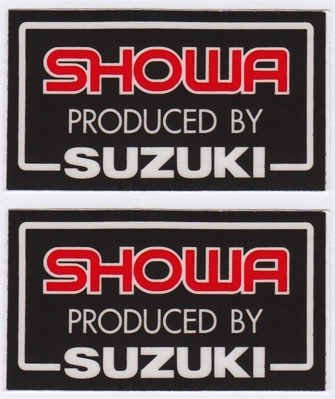 SHOWA produced by Suzuki sticker set #1, Envoi