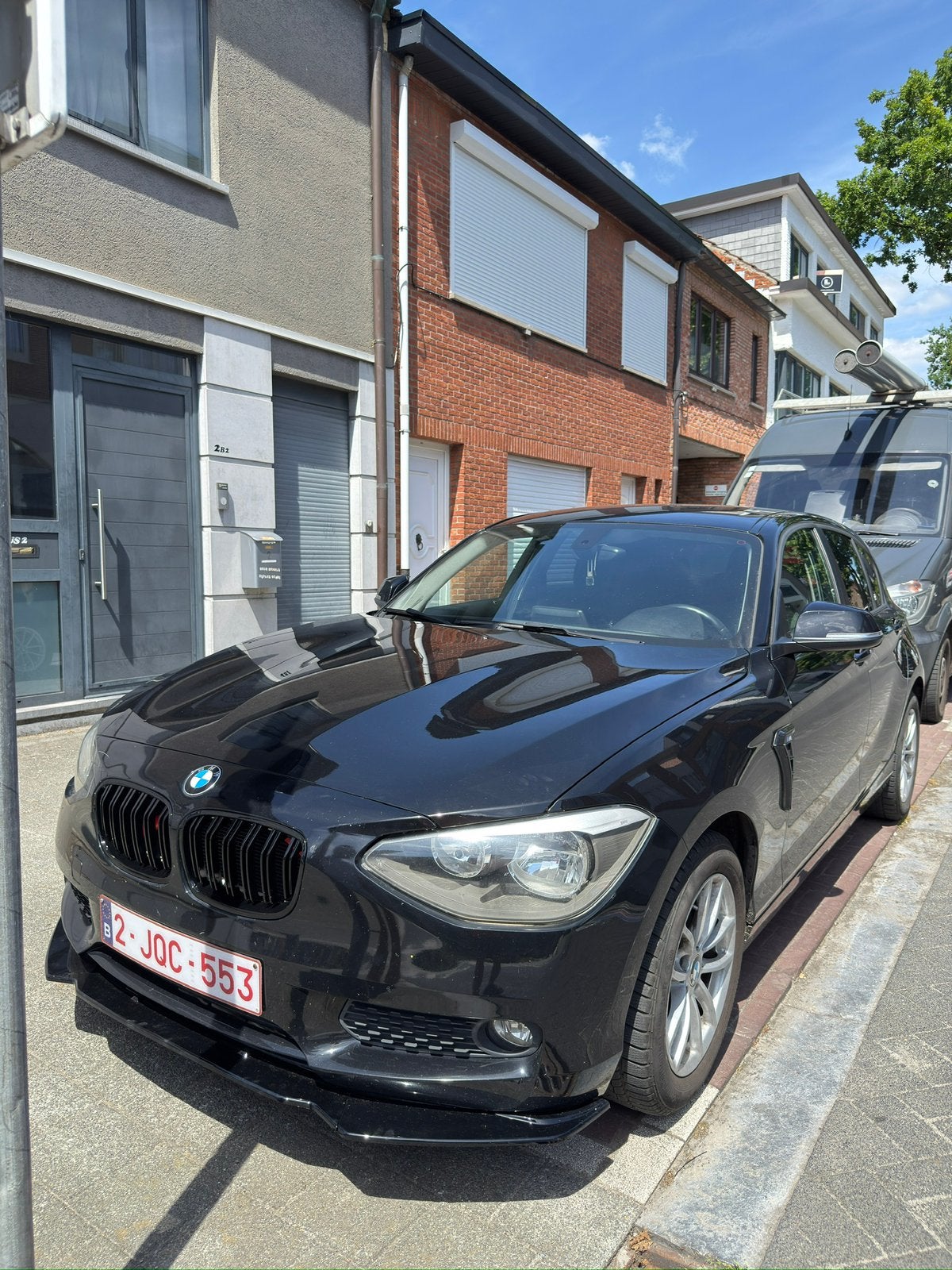 BMW 114i F20 M Sport uit 2014, Auto's, 1 Reeks, Euro 6, Zwart, Handgeschakeld