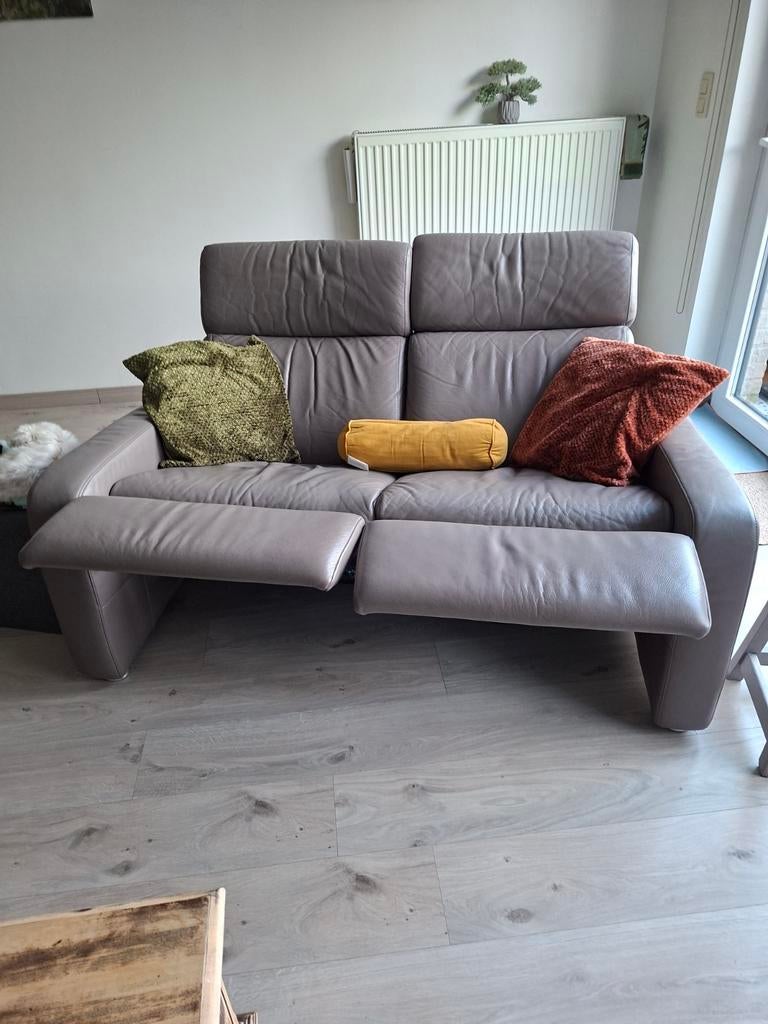 Lederen zetel, Huis en Inrichting, Ophalen