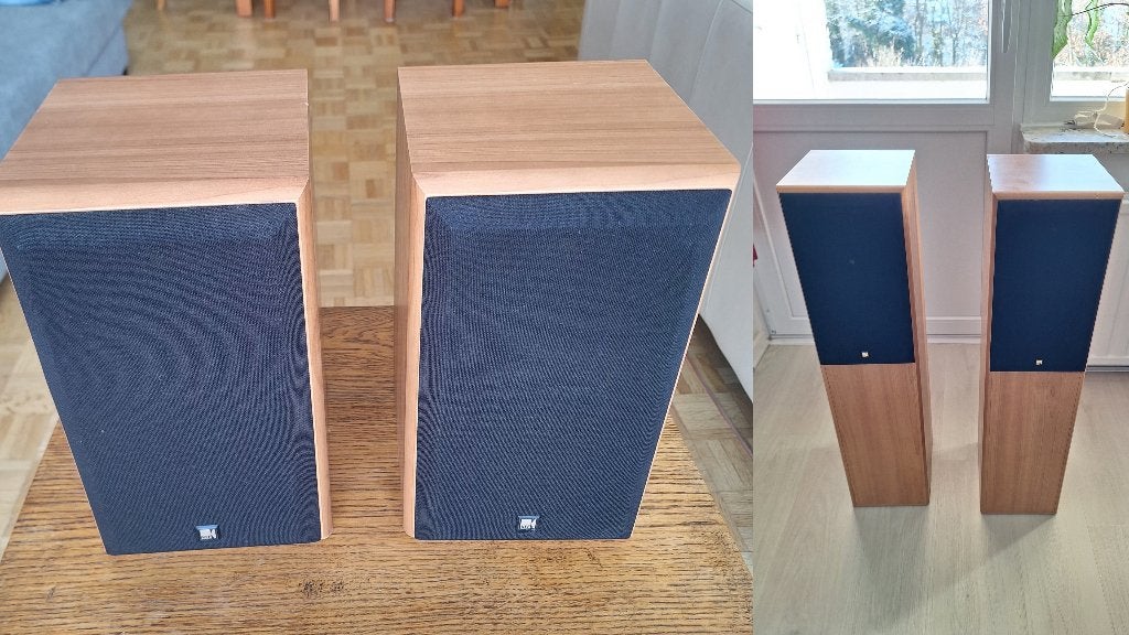 Kef Cresta luidsprekerset, Audio, Tv en Foto, Luidsprekerboxen, Gebruikt, Speakerset, 60 tot 120 watt, KEF, Ophalen