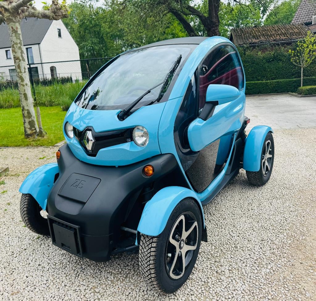PRACHTIGE RENAULT TWIZZY SLECHTS 21.000KM, Automaat, Zwart, Blauw, Vierwielaandrijving