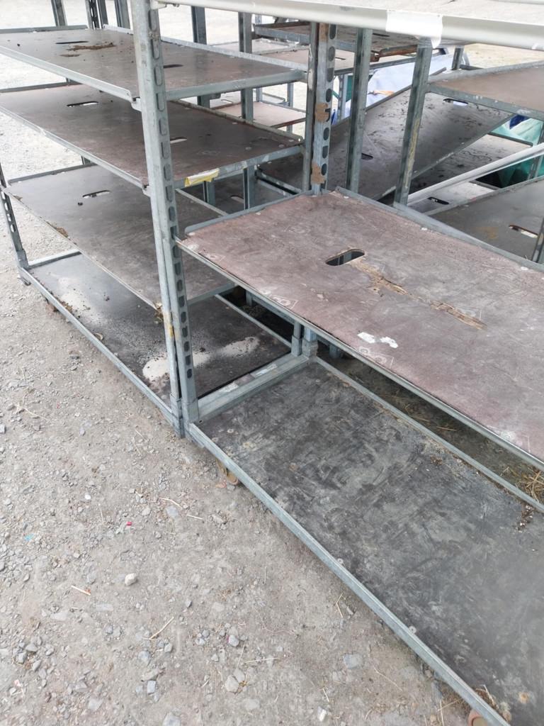 deense karren/platen te koop, Doe-het-zelf en Bouw, Transportwagens, Ophalen, Gebruikt