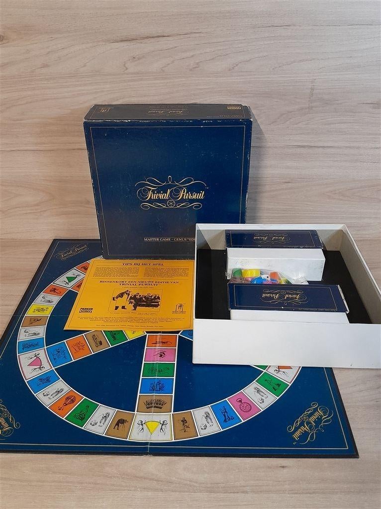 Trivial Pursuit - master game genus editie - triviant - s559, Hobby en Vrije tijd, Verzenden, Zo goed als nieuw