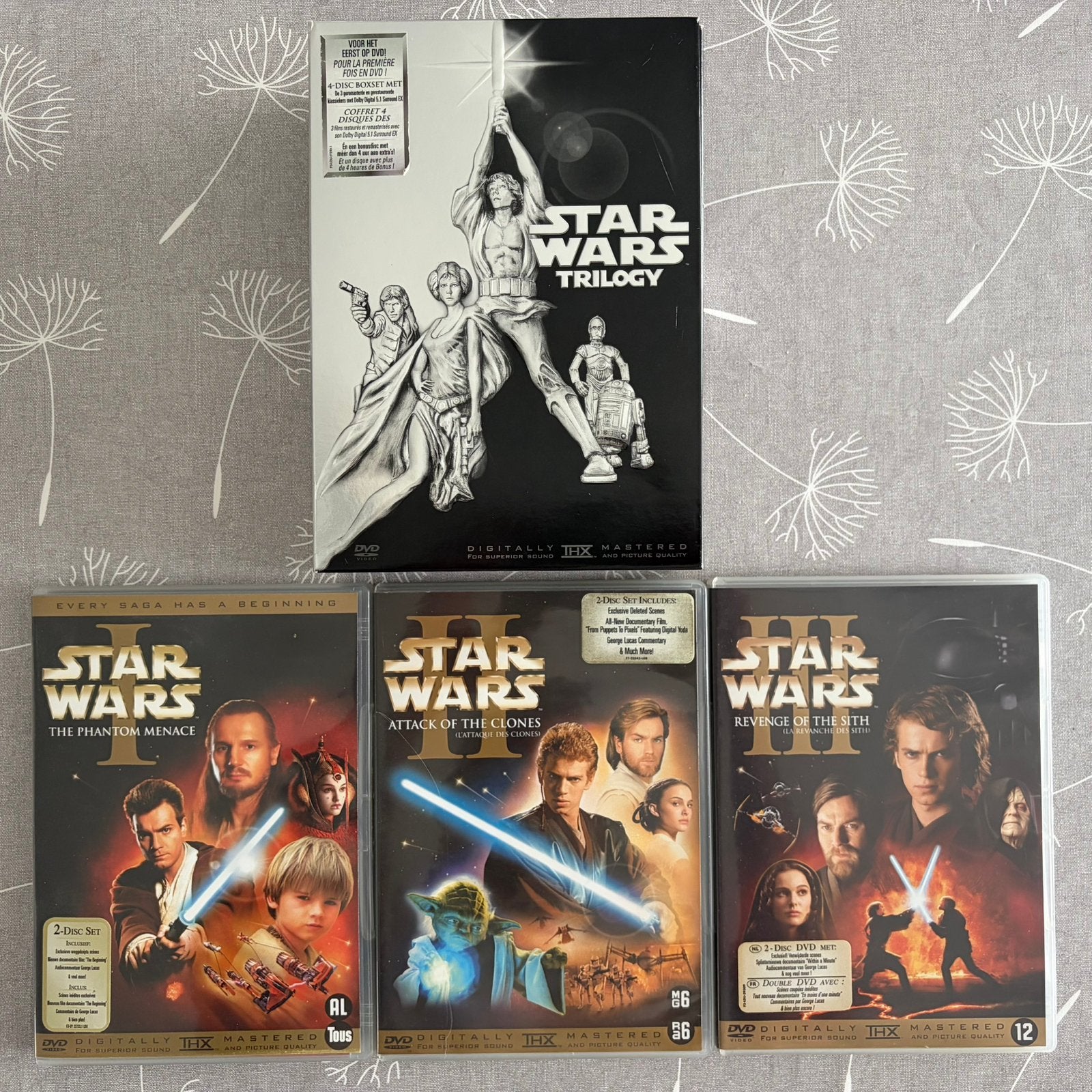 Stars Wars Saga DVD set, Met bonustracks, Nederlands, Ophalen of Verzenden, Science Fiction