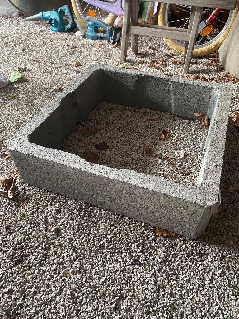 Betonnen opzetstuk – 15 cm hoog (deel), Tuin en Terras, Ophalen, Overige typen, Nieuw, Minder dan 5 m²