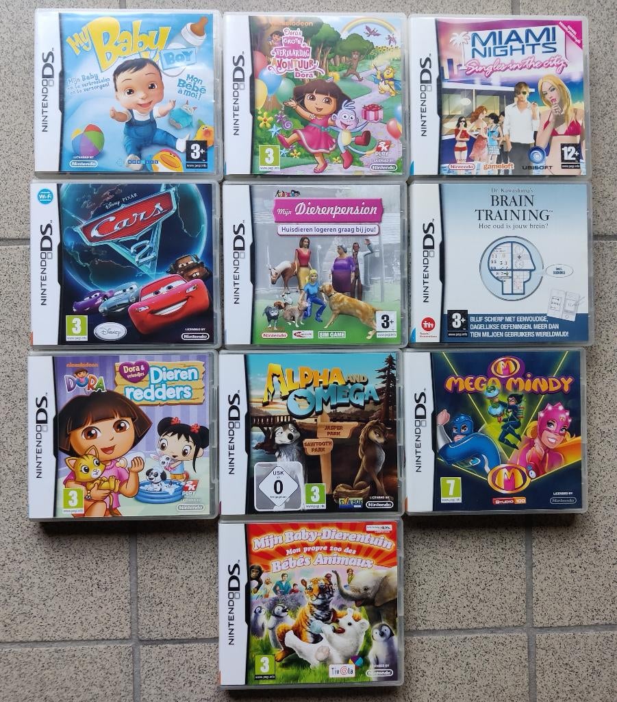 Diverse Nintendo DS spelletjes, Games en Spelcomputers, Avontuur en Actie, 1 speler, Ophalen of Verzenden, Zo goed als nieuw