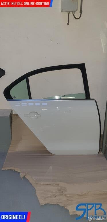 JETTA 5C VI RECHTSACHTER DEUR RECHTS Achter PORTIER LC9A RA, Auto-onderdelen, Ophalen of Verzenden, Volkswagen, Volkswagen, Deur