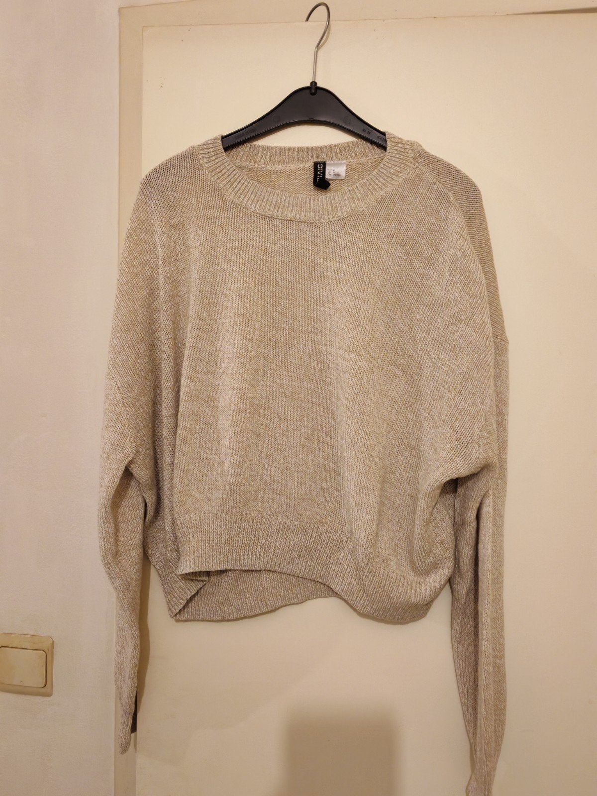 Mooie pull van H&M, Kleding | Dames, Truien en Vesten, H&M, Beige, Zo goed als nieuw, Ophalen