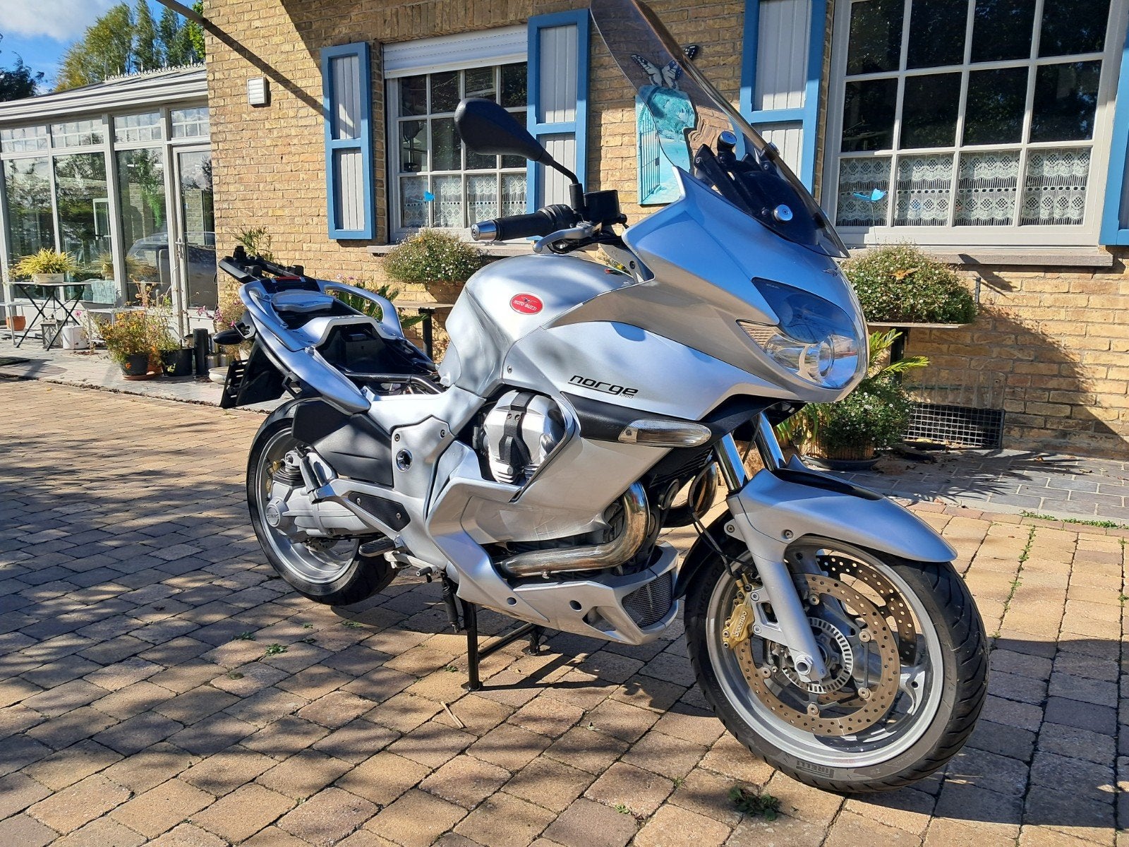 Moto Guzzi Norge 1200 GTL — 2007 — Gris argenté — 2 750€, Permis Moto A, Tourisme, Occasion, Plus de 35 kW