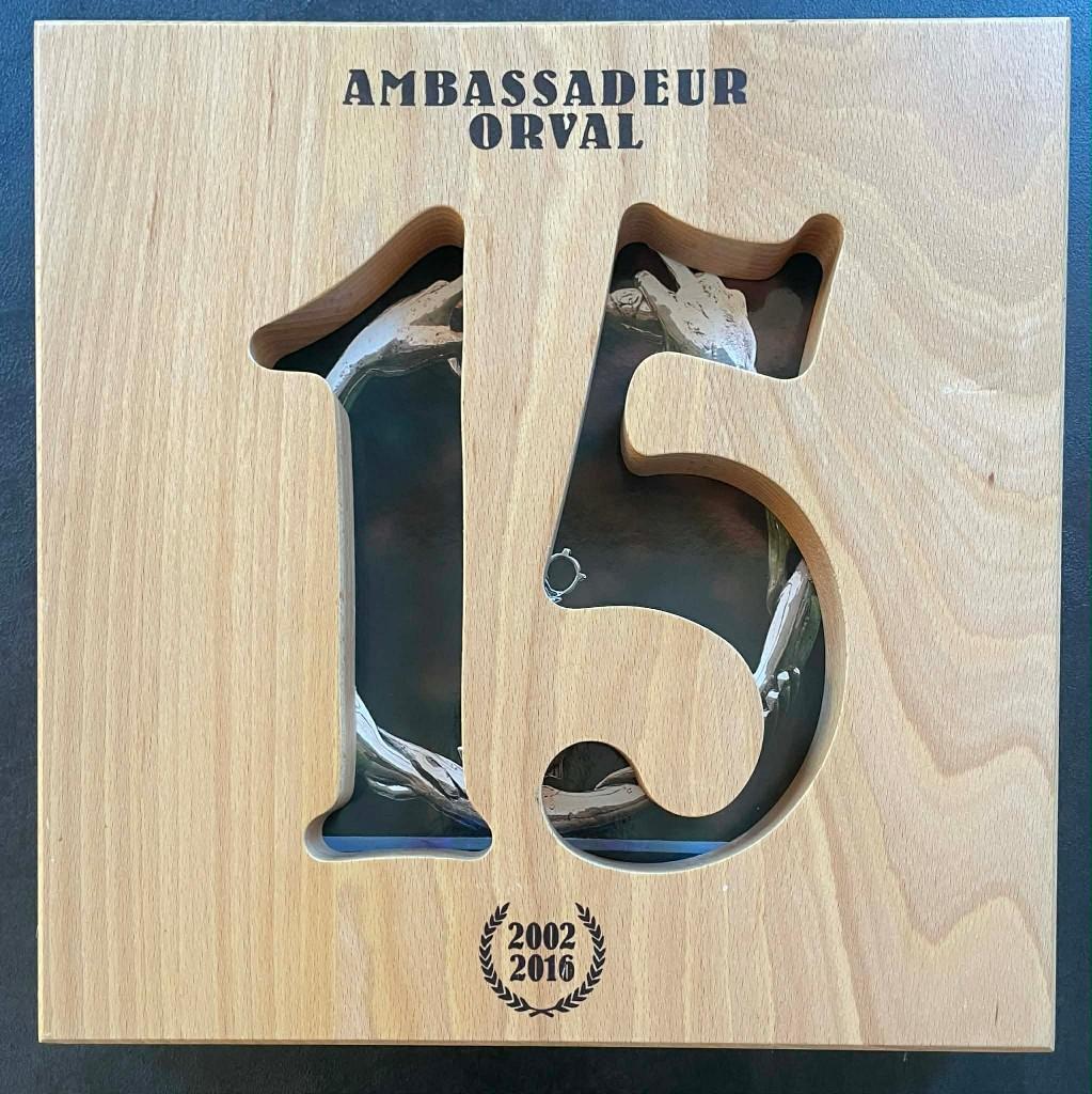 Coffret sous bock orval - cadeau ambassadeur 15eme, Enlèvement, Neuf, Panneau, Plaque ou Plaquette publicitaire