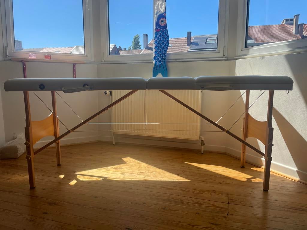 Table de massage portative tectake, Enlèvement, Utilisé, Table de massage