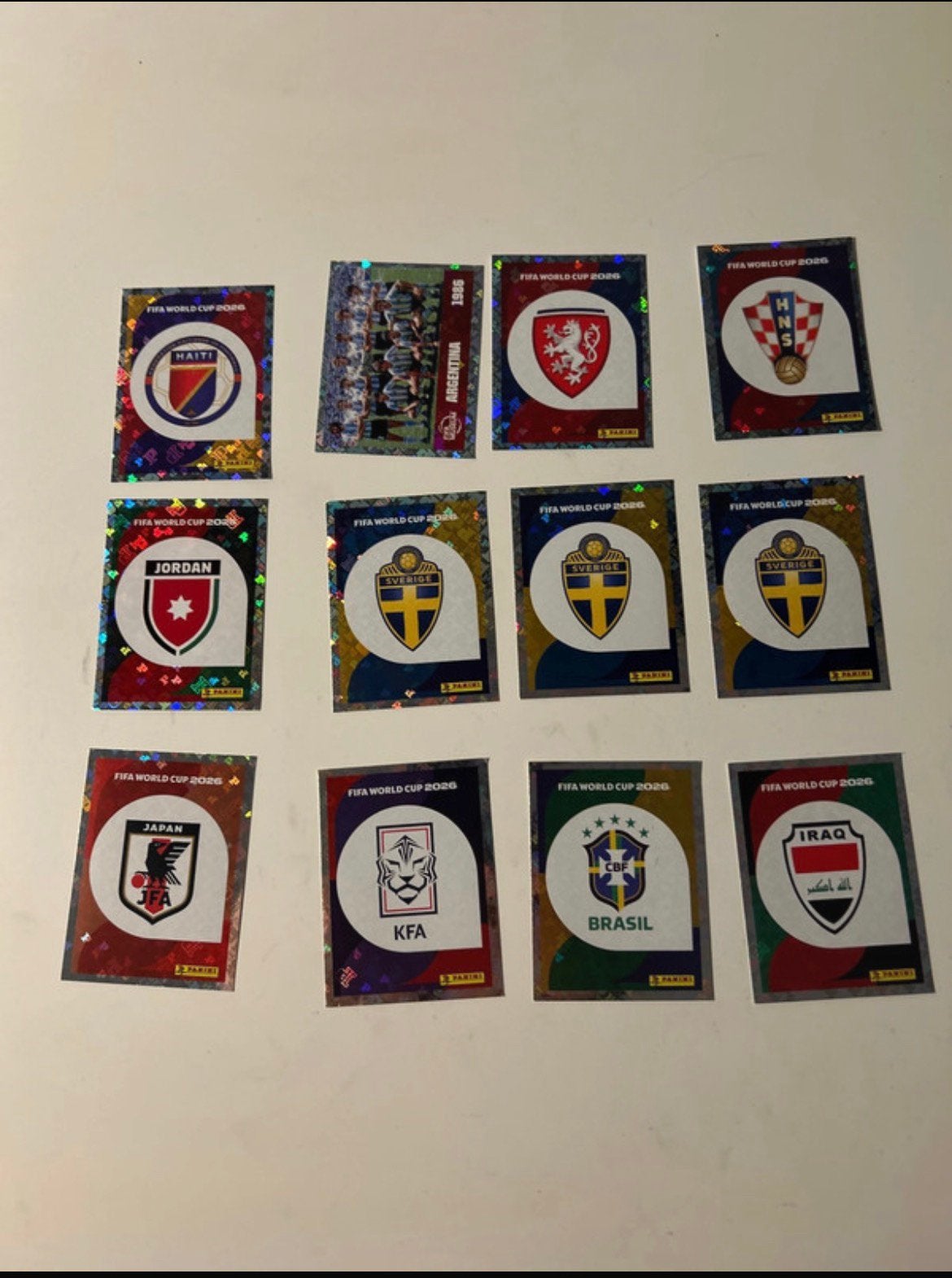 Stickers panini dorés pour la coupe du monde 2026, Hobby & Loisirs créatifs, Autocollants & Images, Enlèvement ou Envoi, Comme neuf