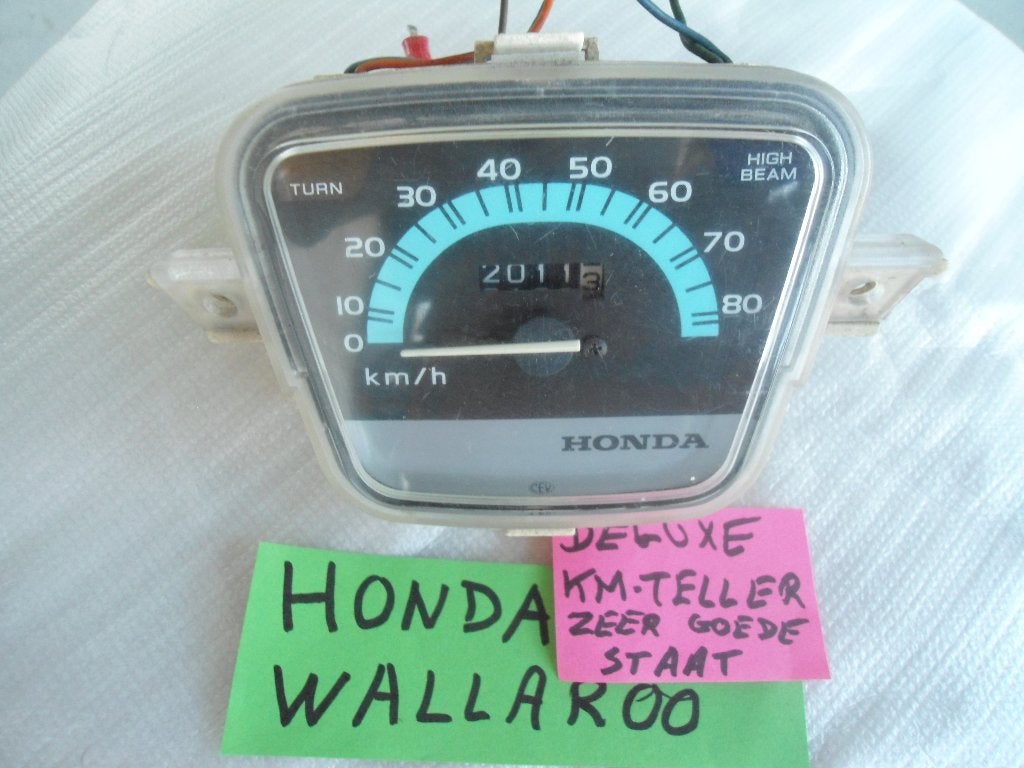 Honda Wallaroo : Deluxe : tableau de bord km - compteur, Enlèvement, Comme neuf, Autres types, Honda wallaroo