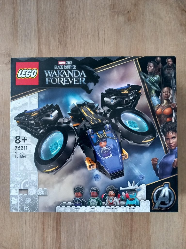 Lego Marvel 76211 Shuri's Sunbird, Ophalen, Marvel, Lego, Nieuw
