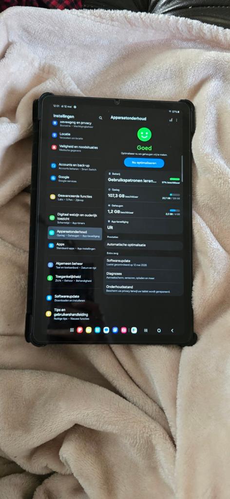 Samsung Galaxy Tab 6S Lite, Computers en Software, Apple iPads, 128 GB, Ophalen