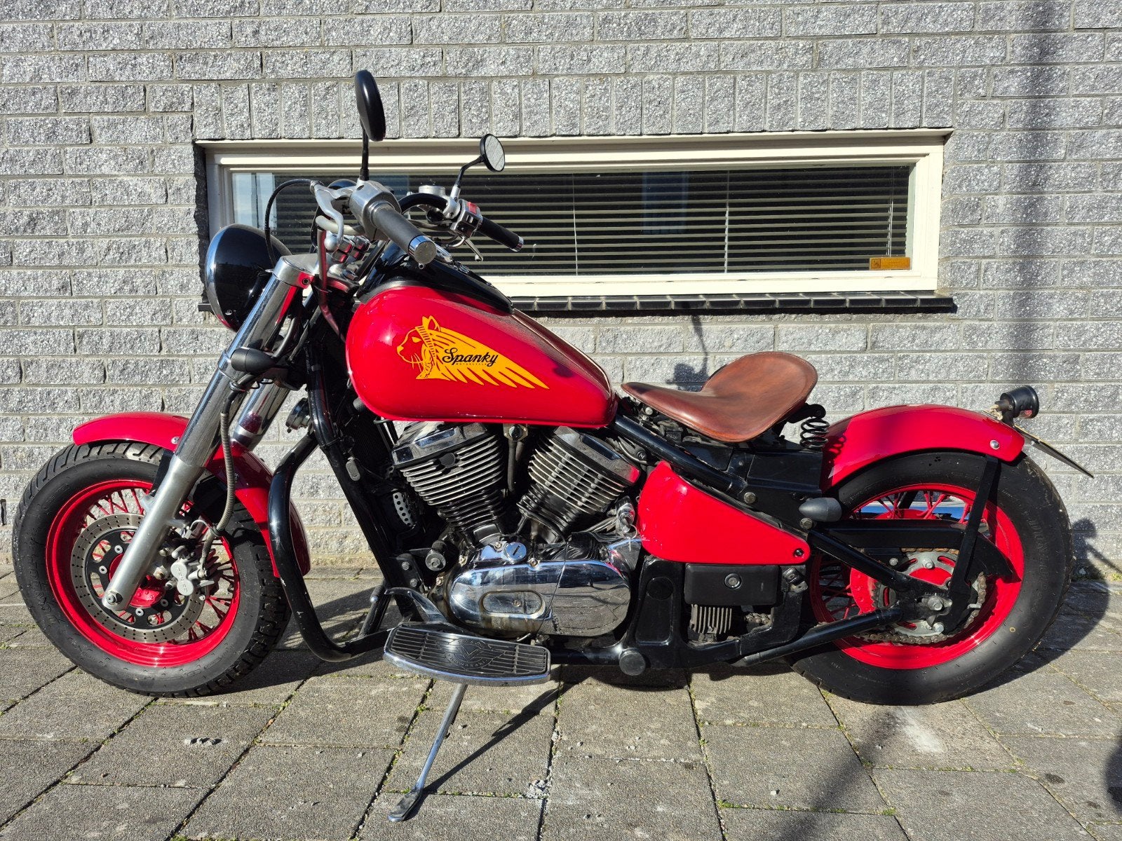 Kawasaki VN800 Custom Chopper Spanky, VN800 Kawasaki Drifter, Motoren, 2 cilinders, 805 cc, Gebruikt, Particulier