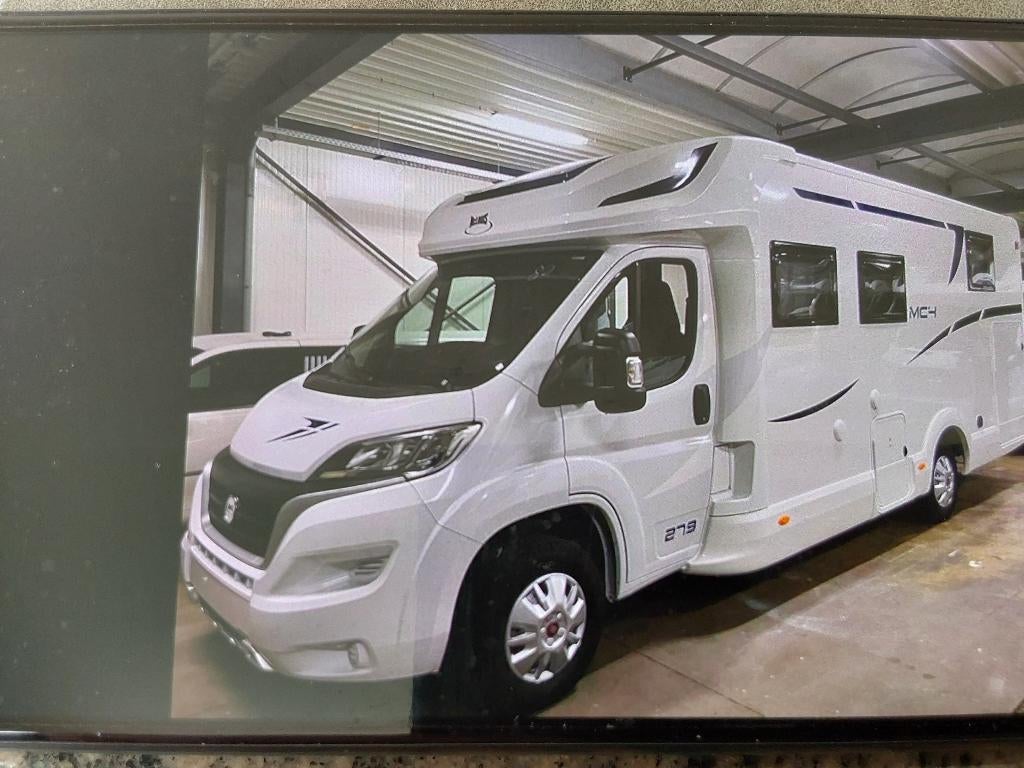 Mobilhome, Caravans en Kamperen, Mobilhomes, Particulier, tot en met 5, Half-integraal, McLouis, Fiat, 7 tot 8 meter, Diesel, Handgeschakeld