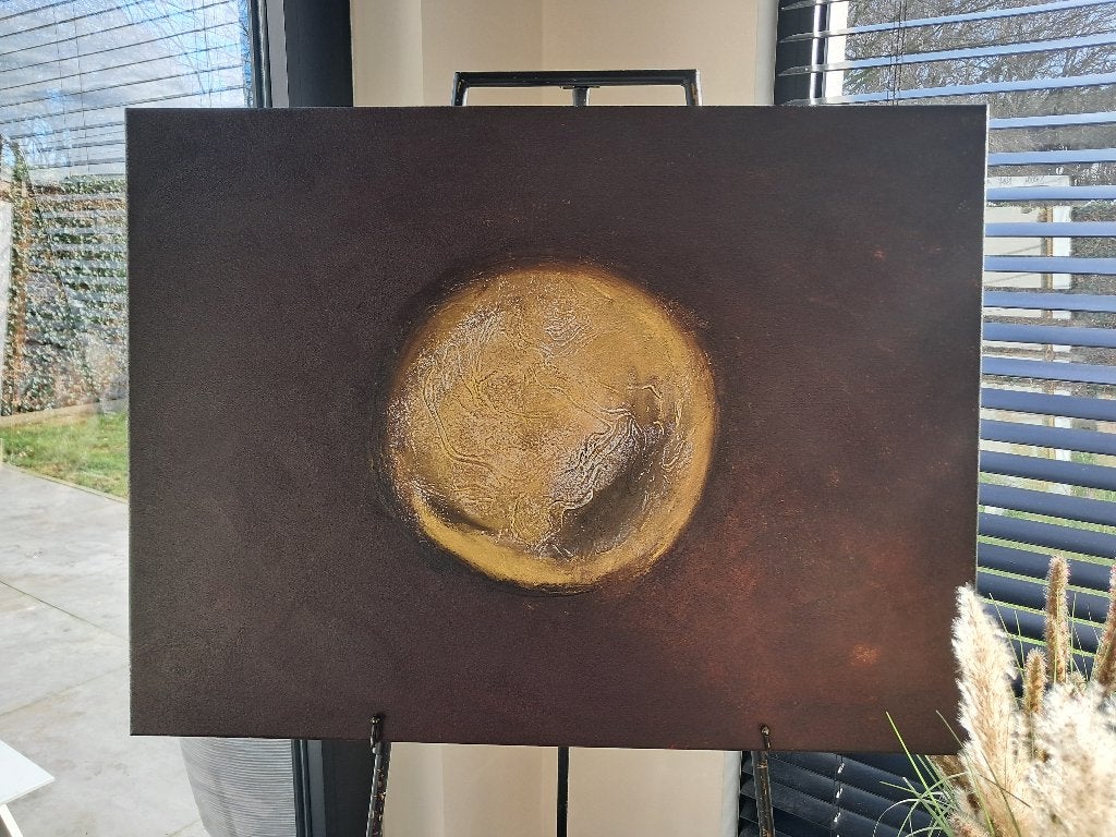 Abstract Modern Acryl canvas 60*80cm, Ophalen, Gesigneerd, Acrylverf, Abstract