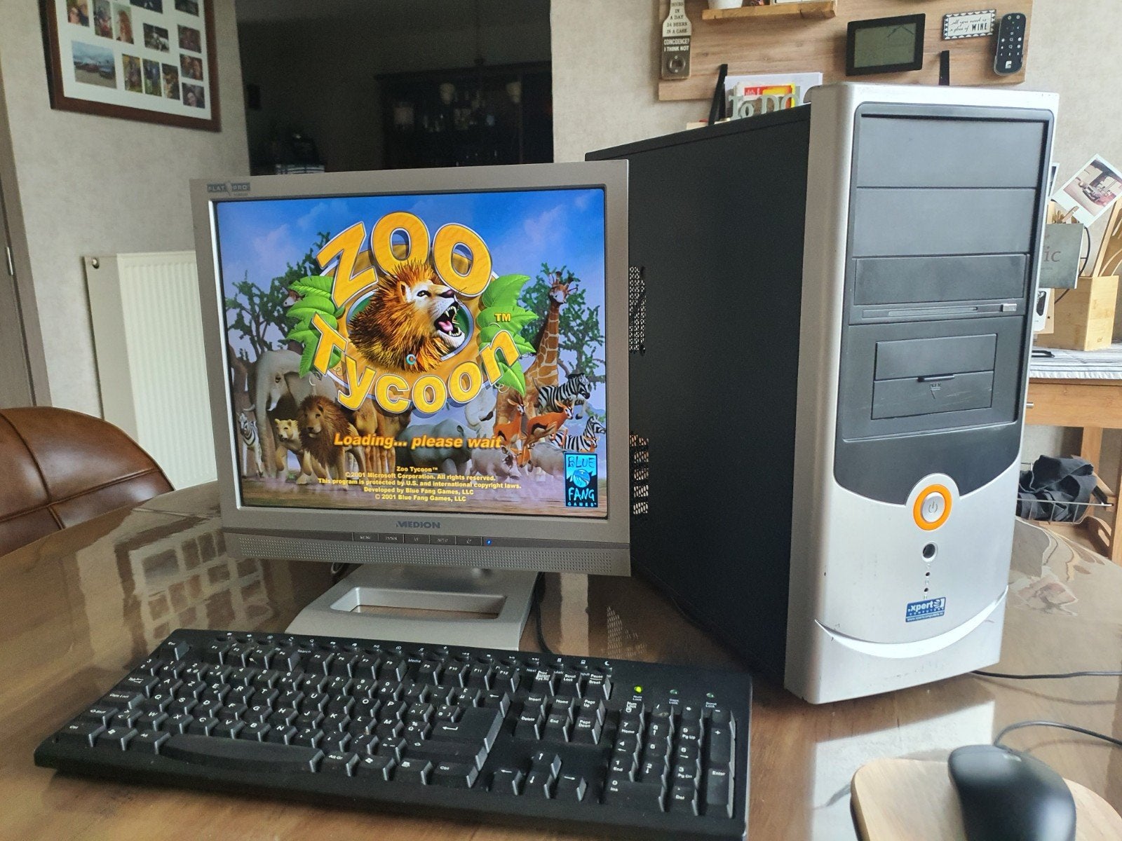 retro gaming desktop win7 + games, Informatique & Logiciels, Ordinateurs Vintage, Enlèvement