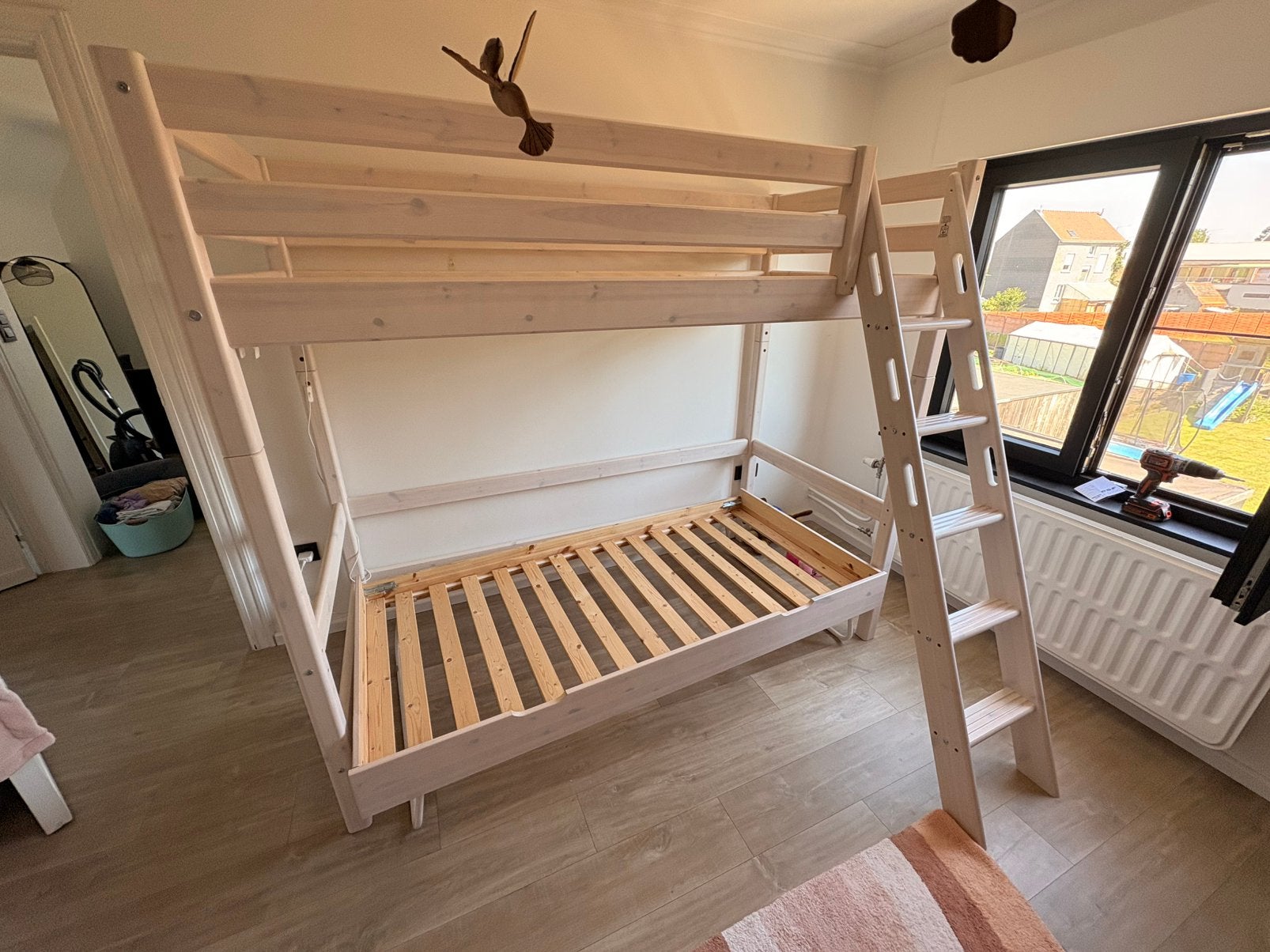Flexa stapelbed, Ophalen, Zo goed als nieuw, Stapelbed