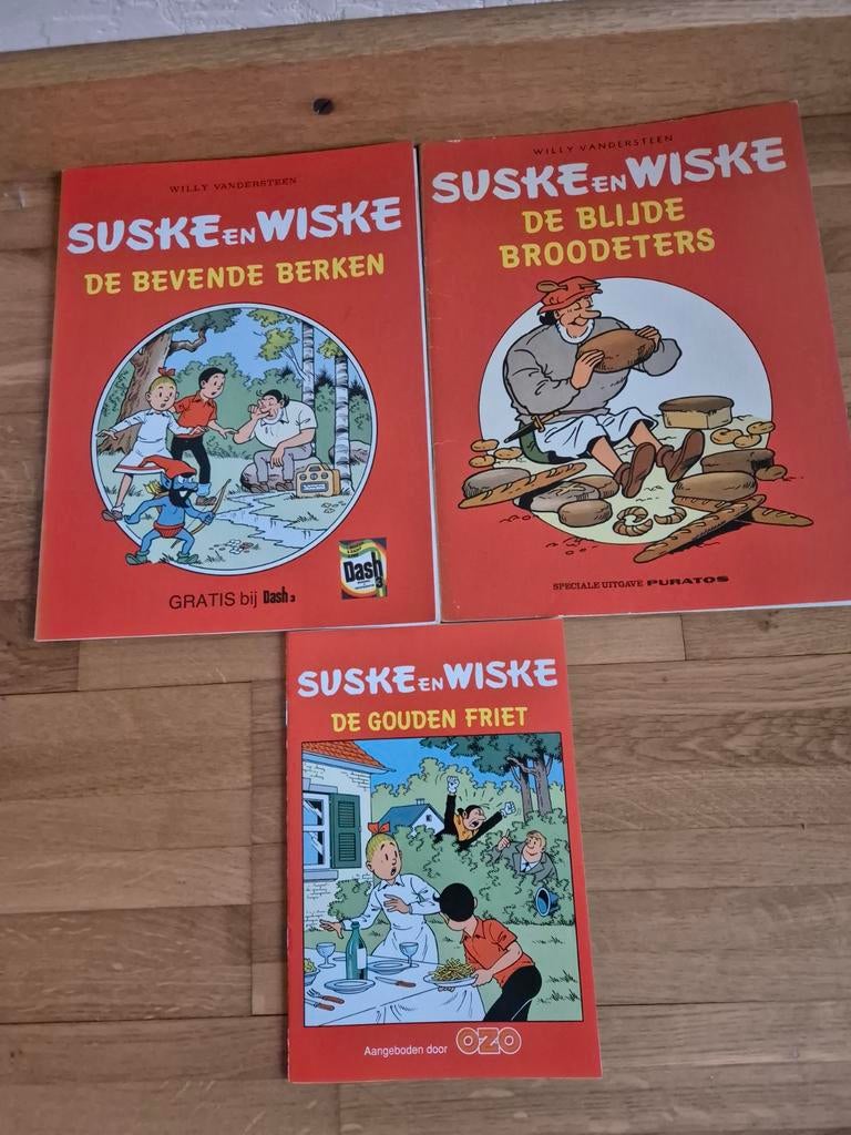118 strips van Suske en Wiske, oa 11 1e druk, Boeken, Ophalen