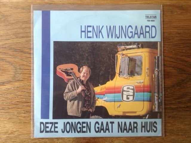 single henk wijngaard, Cd's en Dvd's, Vinyl Singles, Beschermende buitenhoes, Ophalen of Verzenden, 7 inch, Nederlandstalig