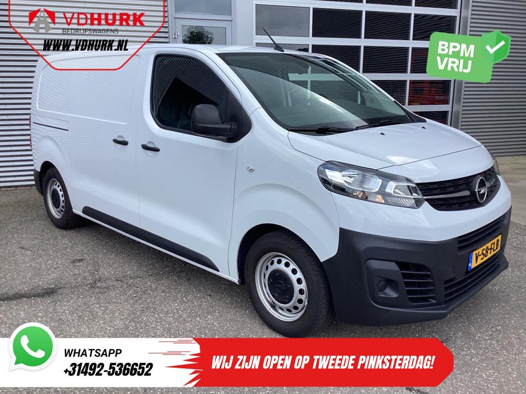 Opel Vivaro 2.0 HDi 145 pk Aut. L2 2xSchuifdeur/ Cruise / Ai, Auto's, Bestelwagens en Lichte vracht, Automaat, Parkeersensor, Wit