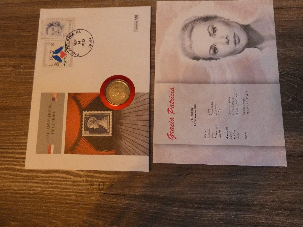 numus brief monaco 2012, Postzegels en Munten, Munten | Europa | Euromunten, Ophalen, Monaco, Overige waardes, Losse munt