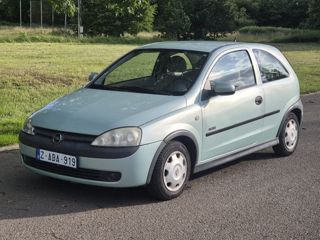 Opel Corsa C Elegance edition - 1.2i - 2002 - 151d km - AC, Auto's, Voorwielaandrijving, Stof, Airbags, Corsa