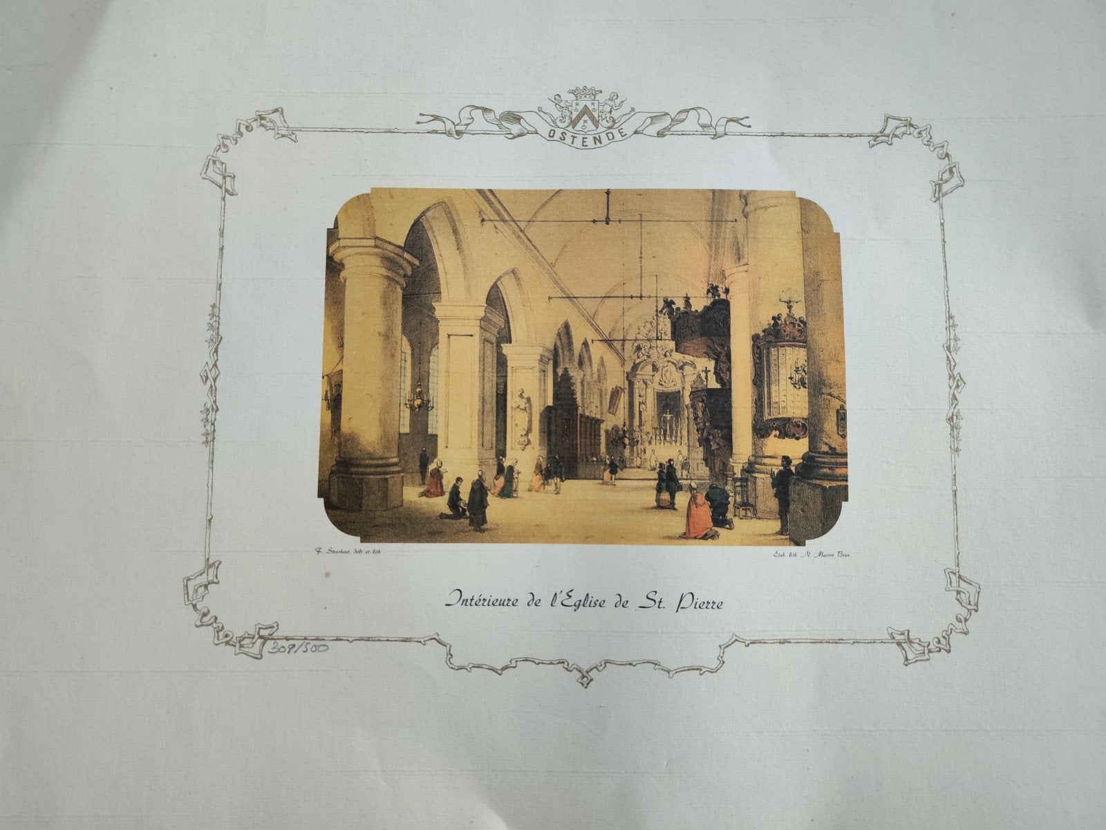 St pieterskerk oostende, Ophalen