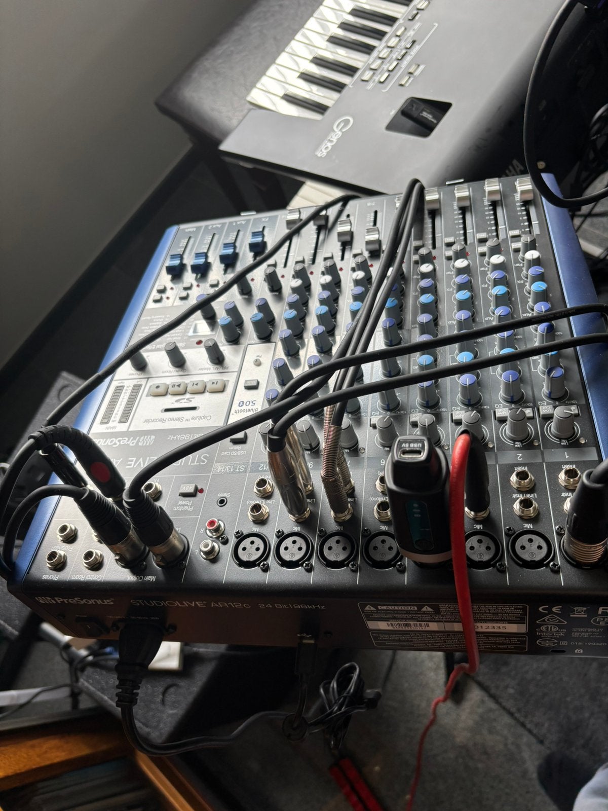 Studiolive ar12c presonus, Audio, Tv en Foto, Professionele apparaten, Ophalen of Verzenden, Zo goed als nieuw, Audio