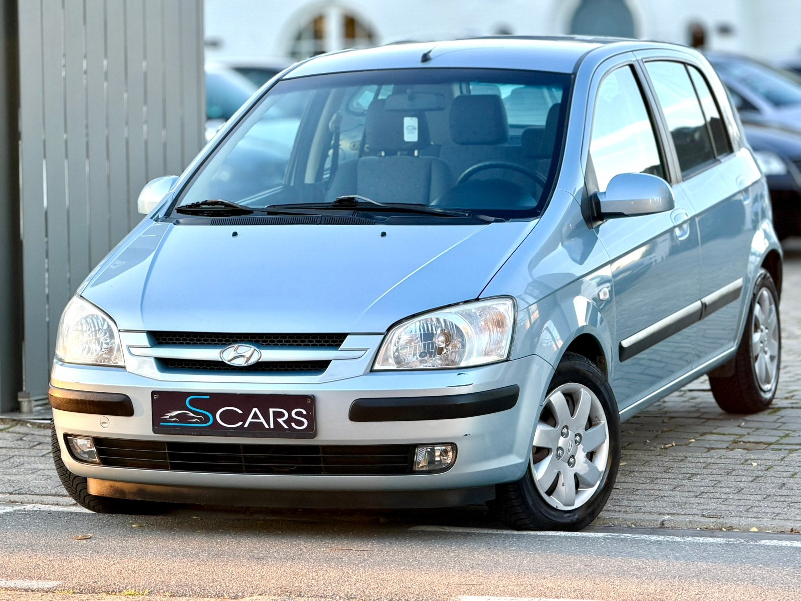 Hyundai Getz 1.3i ** Automaat ** 088.000 km ** Airco **, Auto's, Dealer onderhouden, Elektrische ramen, 4 cilinders, Bedrijf