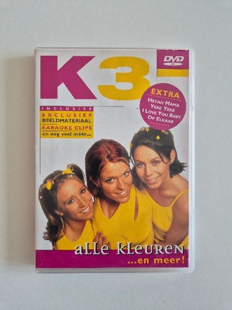 DVD - Studio 100 - K3 Alle Kleuren (special), Alle leeftijden, Ophalen of Verzenden, Gebruikt, Muziek en Concerten