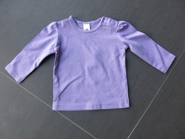 Paarse longsleeve van de C&A (maat 68), Gebruikt, C&A, Meisje, Ophalen of Verzenden