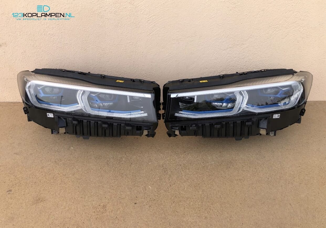 BMW 7 Serie G11 G12 LCI facelift Laser Koplamp koplampen, Auto-onderdelen, Verlichting, BMW, Gebruikt, Ophalen