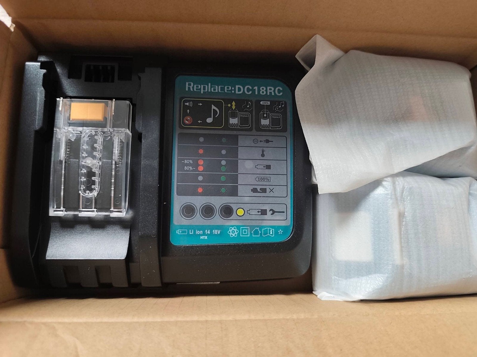 Chargeur + 2 Batteries ( Nouveau ), Enlèvement