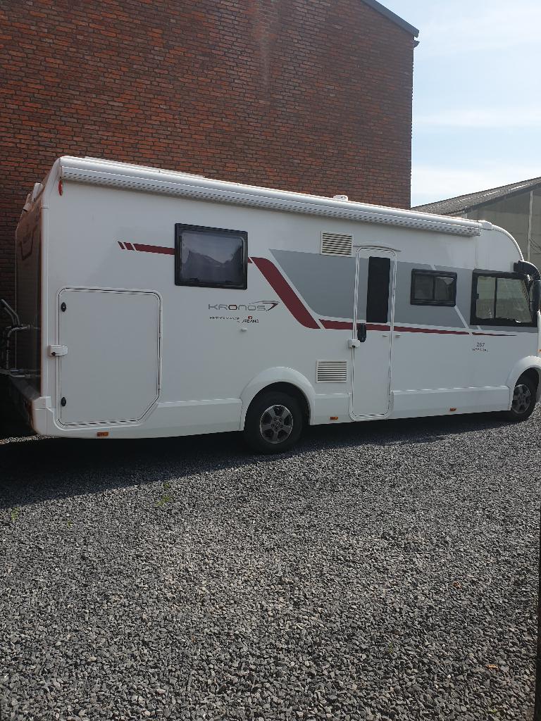 Roller Team 267 integraal van 2020 met slechts 25.500 km's, Caravans en Kamperen, Mobilhomes, Airconditioning, Ringverwarming