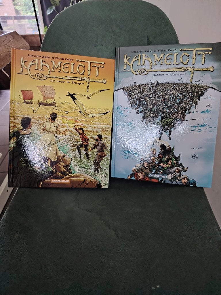 Bande dessinée Kaamelott, Enlèvement