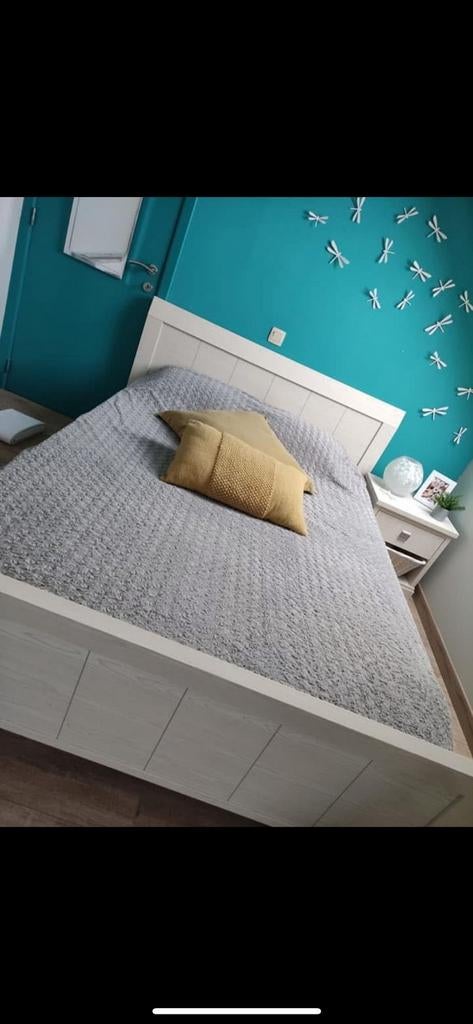 Bed + 2 nachtkastjes, Ophalen