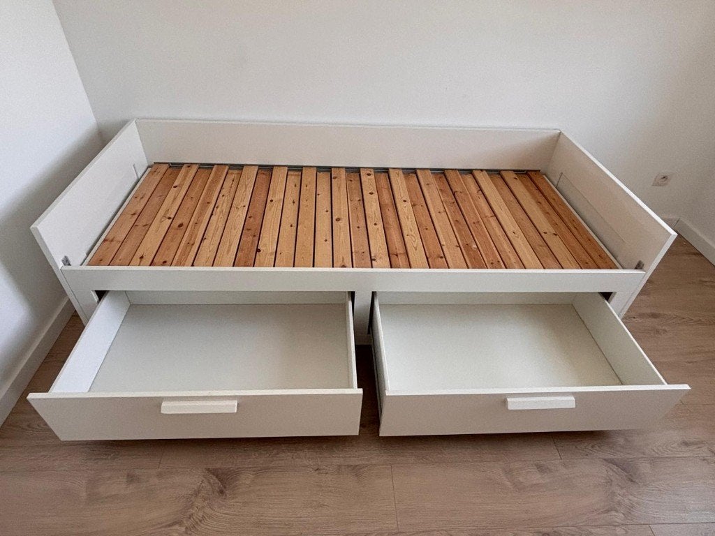 2 bedden te koop, Neuf, 90 cm, Une personne, Enlèvement