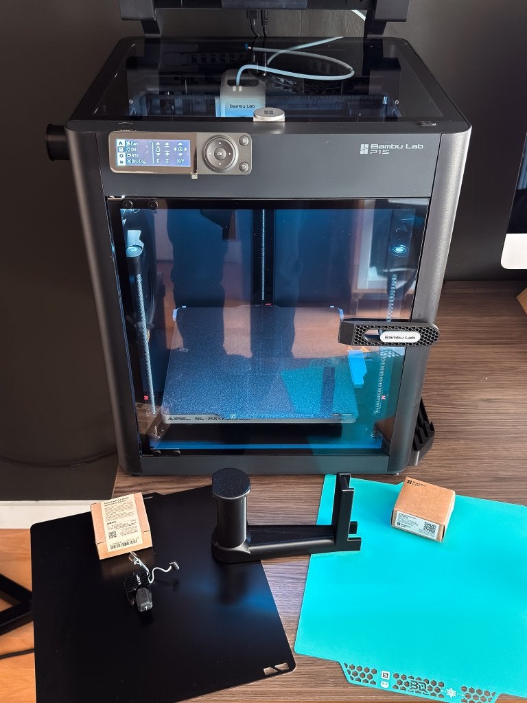 Bambu Lab P1S - Nieuw - full uitrusting - BTW verrekenbaar, Computers en Software, 3D Printers, Nieuw, Filament, Ingebouwde Wi-Fi