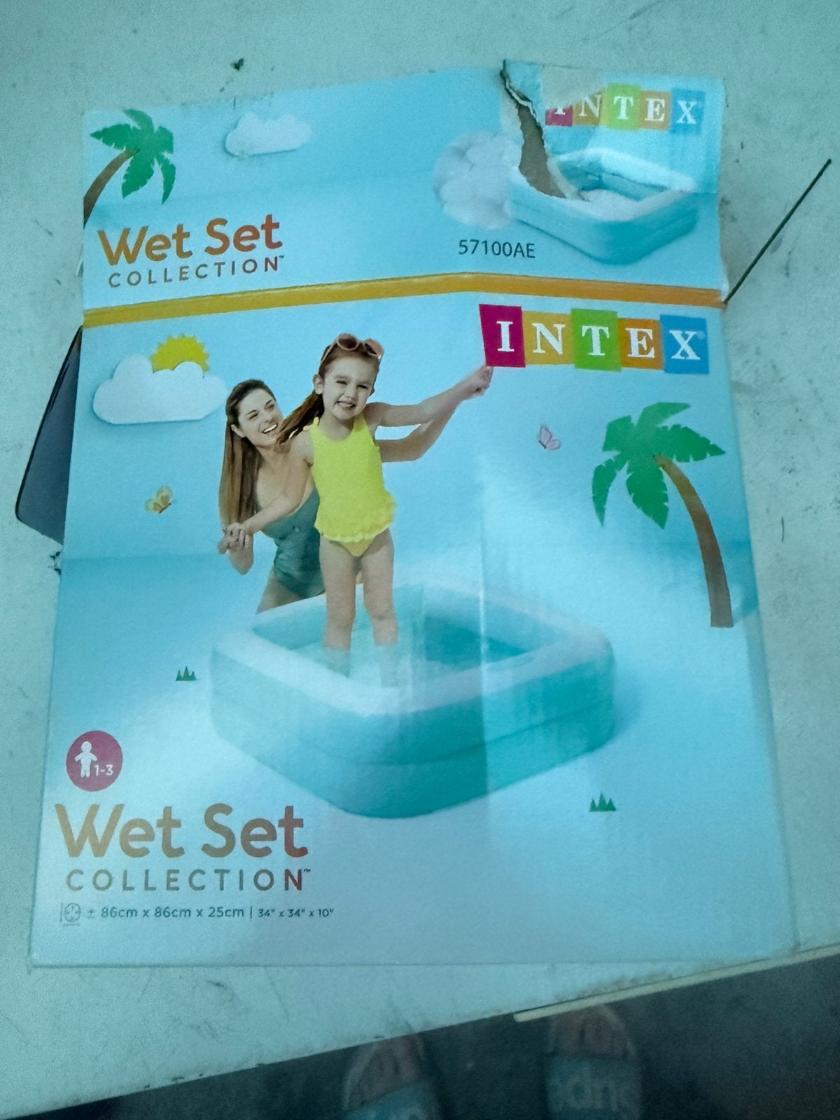 Piscine Intex 1 à 3 ans, Enlèvement ou Envoi, Comme neuf