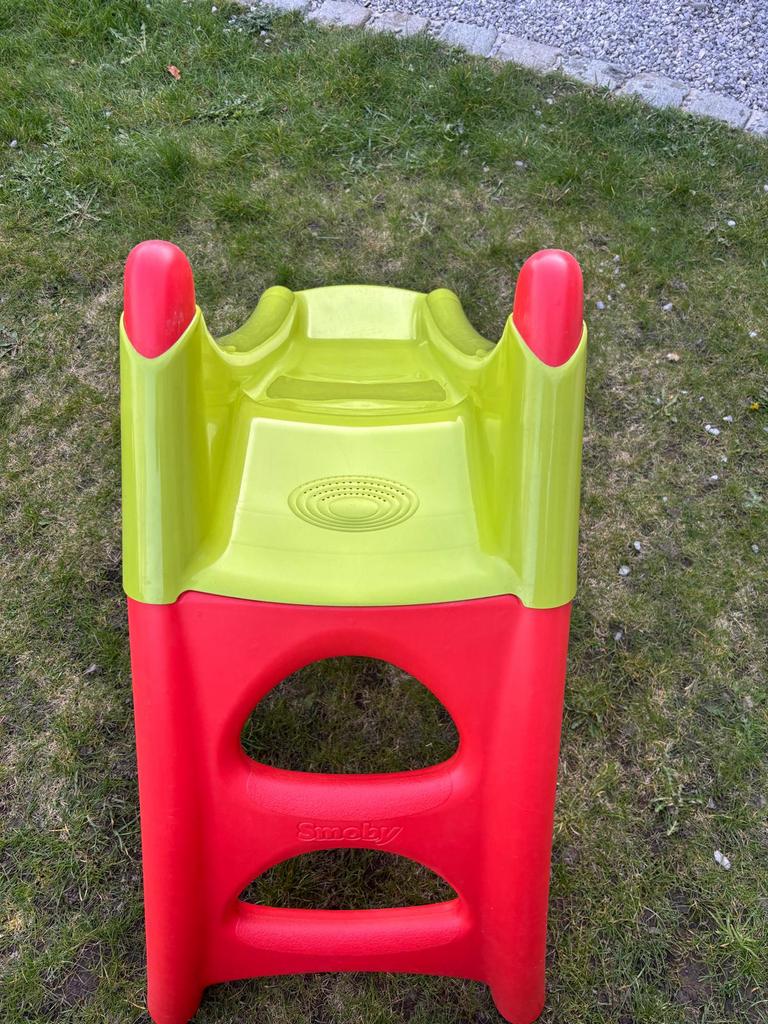 Smoby XS glijbaan + wateraansluiting, Kinderen en Baby's, Ophalen, Zo goed als nieuw, Glijbaan