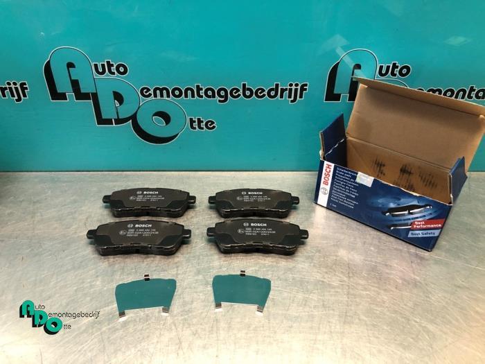 Remblok voor van een Ford Fiesta (Fiesta 08-), Gebruikt, -, -, Ophalen of Verzenden