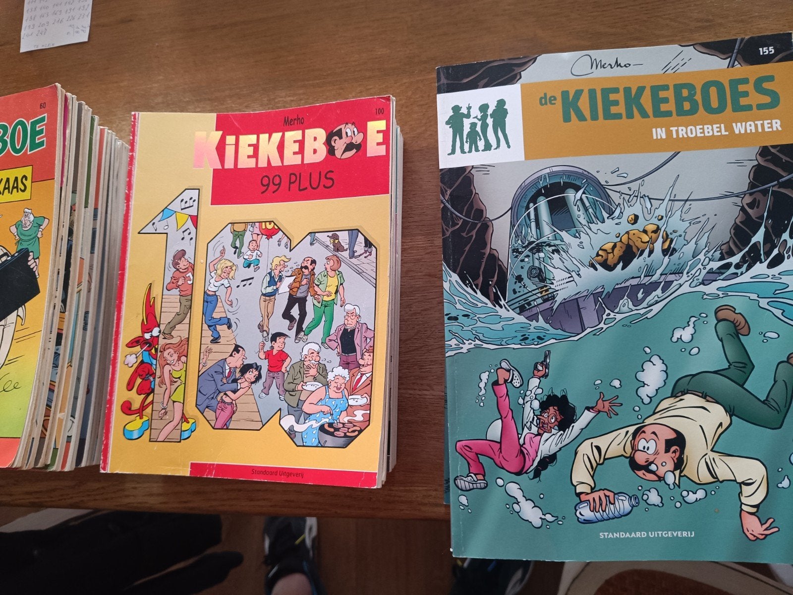 Kiekeboe en Kiekeboes, Enlèvement ou Envoi