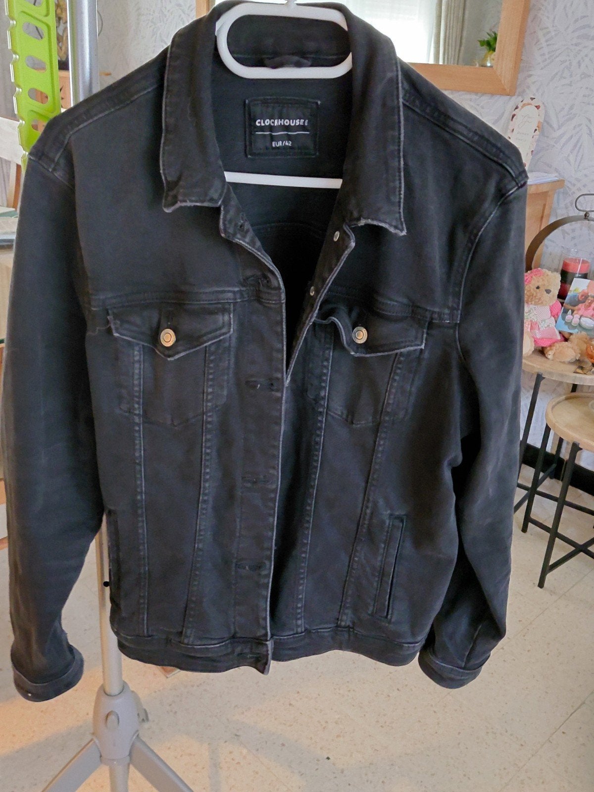 Jeans jas zwart, Vêtements | Femmes, Vestes | Été, Enlèvement, Noir