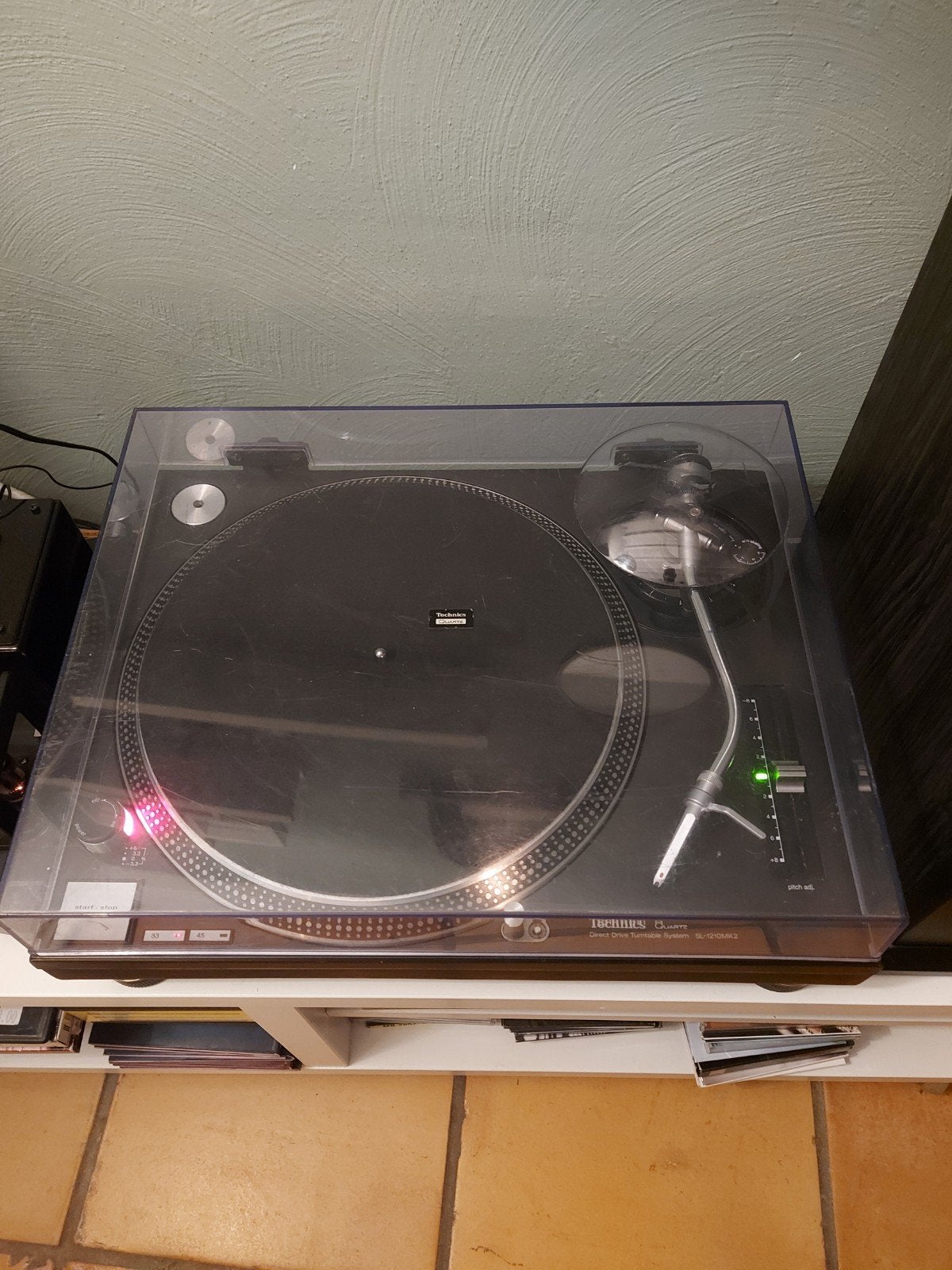 Platine Technics SL1210 MK2 complète !, TV, Hi-fi & Vidéo, Réglage pitch, Tourne-disque, Enlèvement, Utilisé