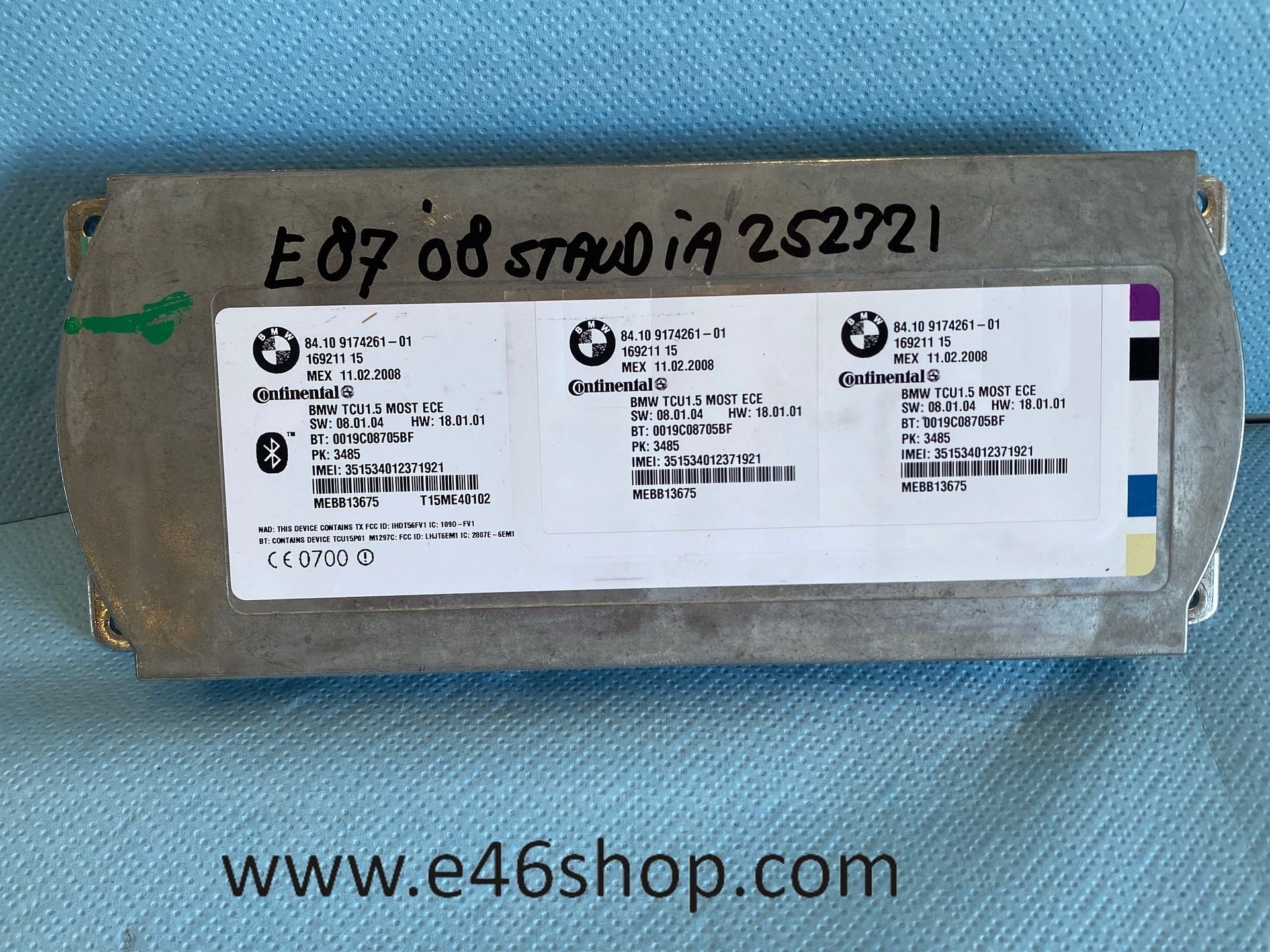 BMW BLUETOOTH MODULE VOOR VEEL MODELLEN OE 84109174261, Autos : Divers, Autoradios, Enlèvement ou Envoi, -, -, -