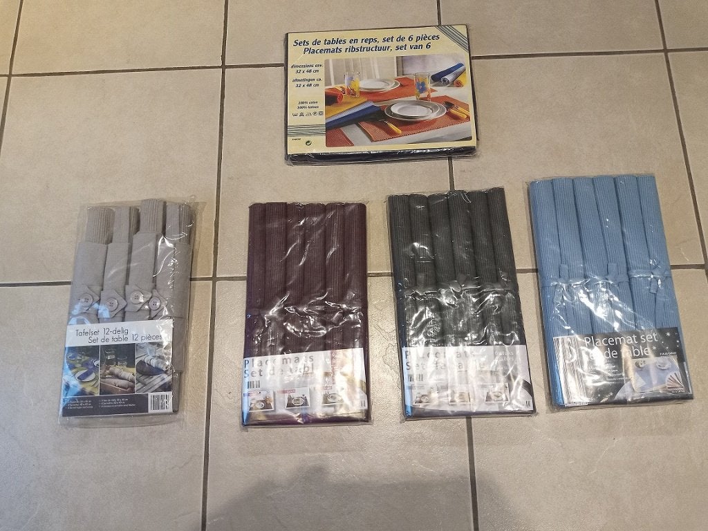 placemats, Huis en Inrichting, Ophalen, Nieuw